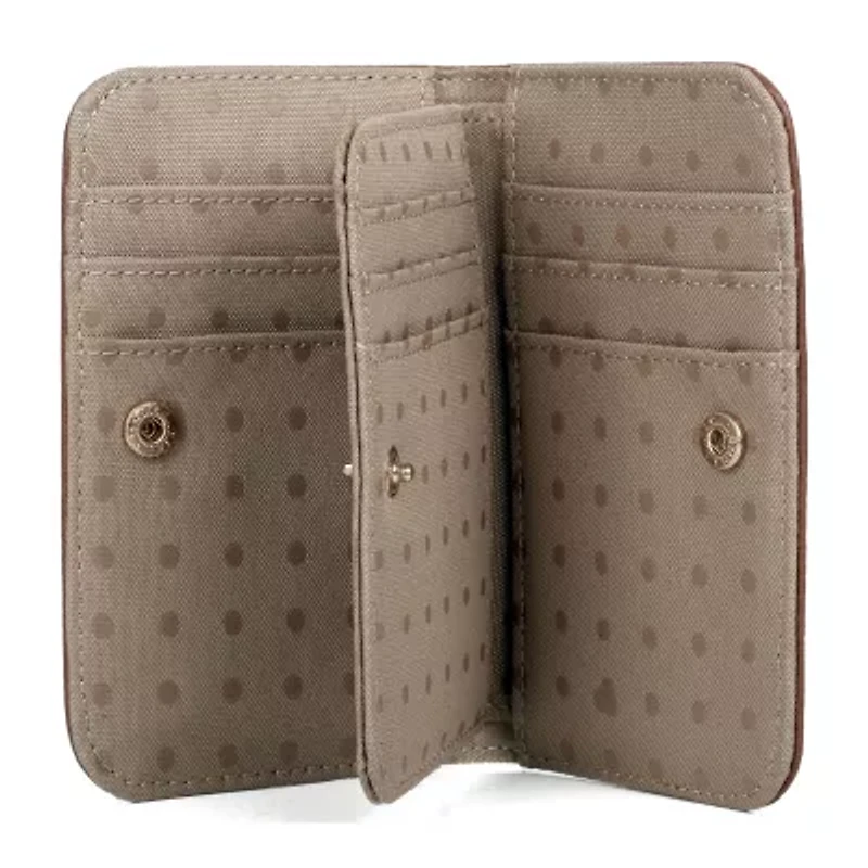 Dopp Snap Card Case Womens Rfid Blocking Wallet