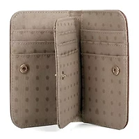 Dopp Snap Card Case Womens Rfid Blocking Wallet