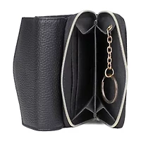 Dopp Accordion Zip French Womens Rfid Blocking Front Pocket Wallet