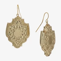 1928 Gold Tone Womens Drop Earrings