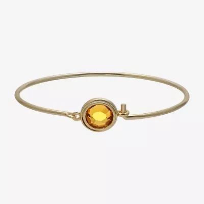 1928 Gold Tone Thin Womens Bangle Bracelet