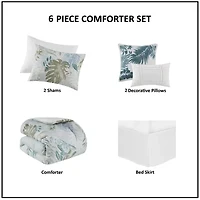 Harbor House Kiawah Island 6-pc. Midweight Comforter Set