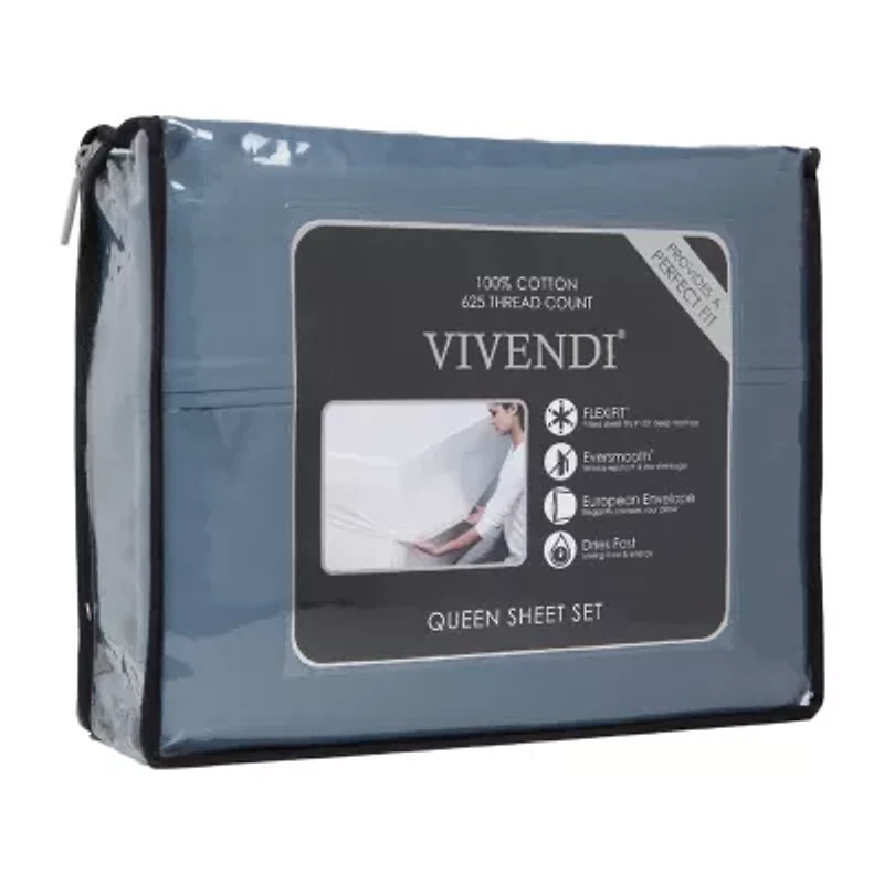 Bed Hog Vivendi 625 Wrinkle Resistant Sheet Set