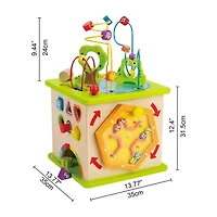 Hape Country Critters 5-Sided Play Cube Puzzle