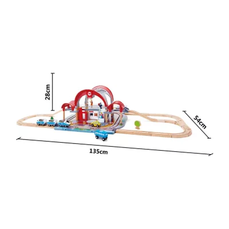 Hape Grand City Station: Light & Sound Interactive Toy