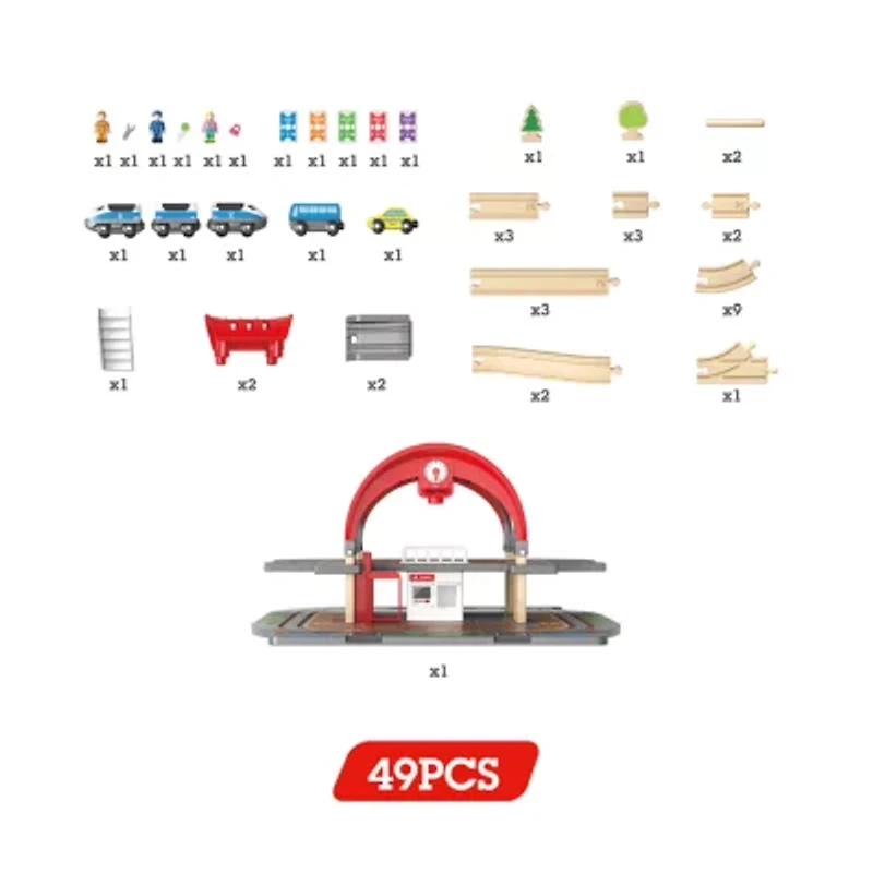 Hape Grand City Station: Light & Sound Interactive Toy