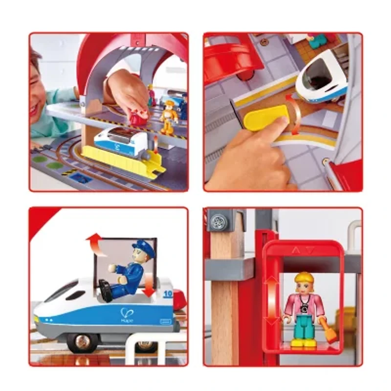 Hape Grand City Station: Light & Sound Interactive Toy