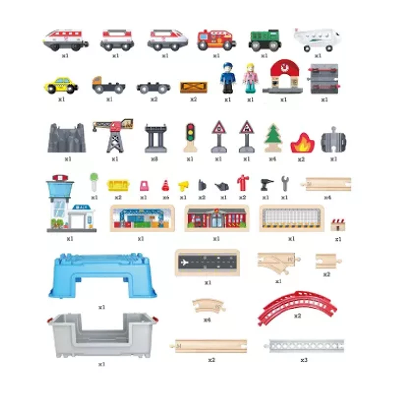 Hape Super Cityscape Transport Interactive Toy