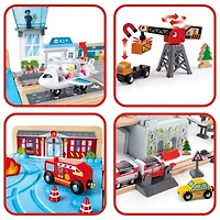 Hape Super Cityscape Transport Interactive Toy