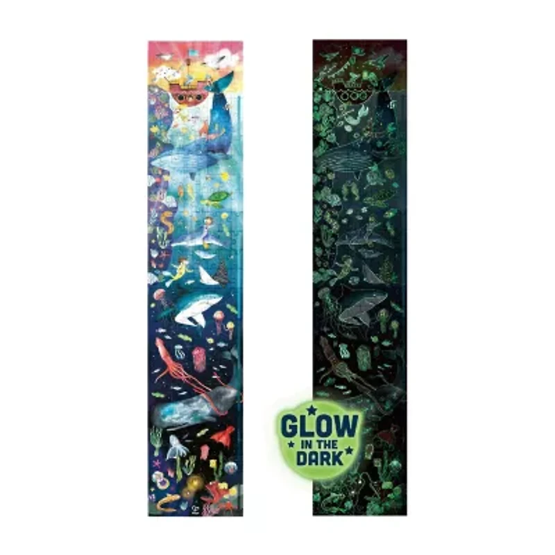 Hape Glow-In-The-Dark Puzzle: Ocean Life Puzzle