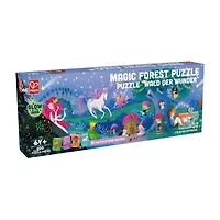 Hape Glow-In-The-Dark Magic Forest 2-pc. Puzzle