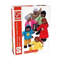 Hape Happy Doll Set: African American 6-pc. Doll