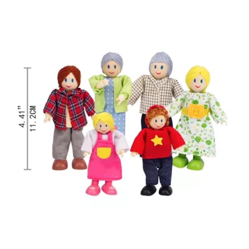 Hape Happy Doll Set: Caucasian 6-pc. Doll