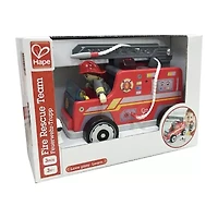Hape Fire Truck Playset 3-pc. Toy Playset