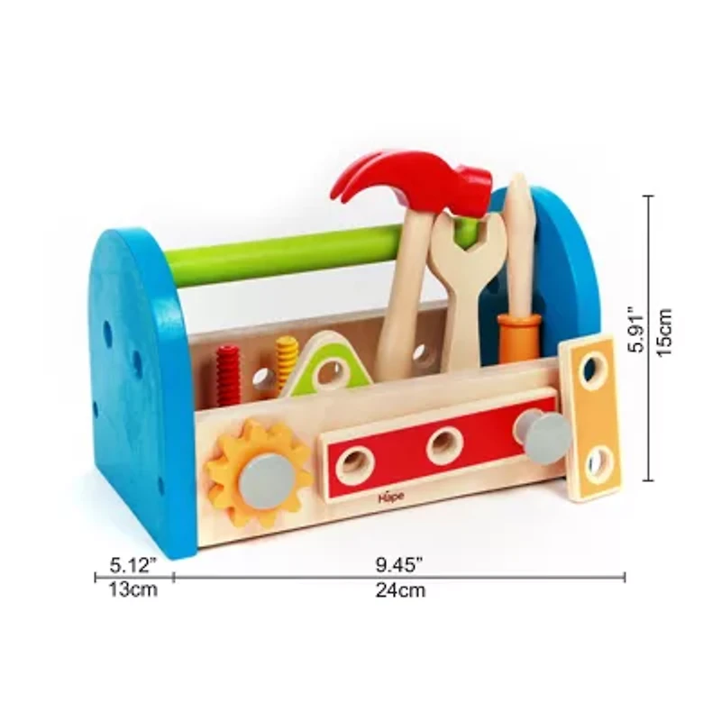 Hape Fix It Kids Tool Box Play Set Toy Tool