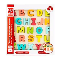Hape Alphabet Blocks - 27 Pieces 2-pc. Puzzle