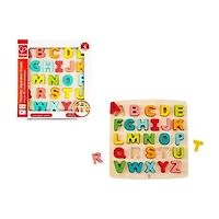 Hape Alphabet Blocks - 27 Pieces 2-pc. Puzzle