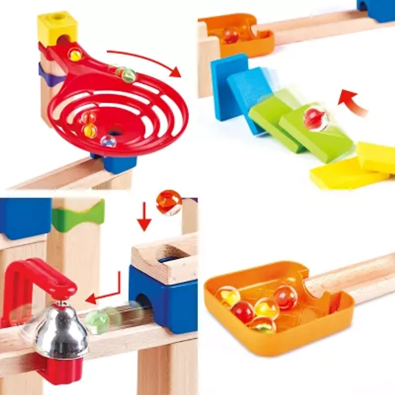 Hape Marble Run: Crazy Rollers Racetrack Discovery Toy