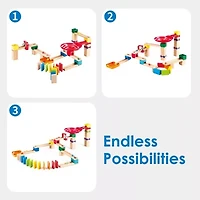 Hape Marble Run: Crazy Rollers Racetrack Discovery Toy