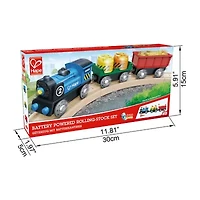 Hape Battery Powered Rolling-Stock Set Interactive Toy