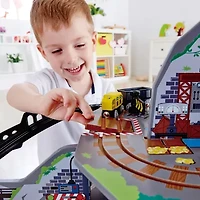 Hape Railway Mighty Mountain Mine Set Interactive Toy