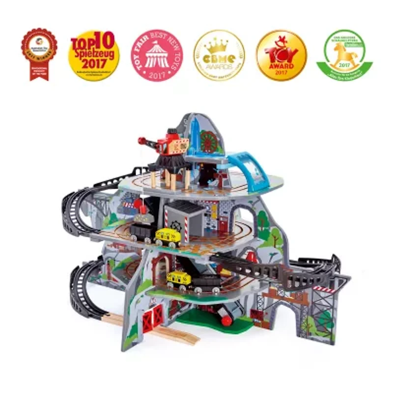 Hape Railway Mighty Mountain Mine Set Interactive Toy