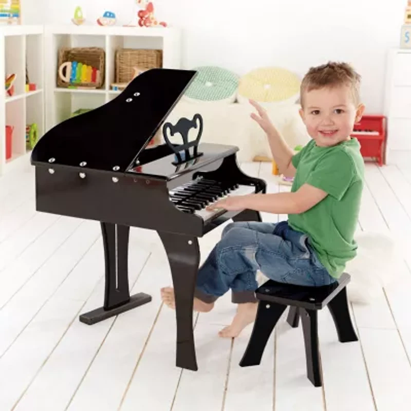 Hape Happy Grand Piano - Black Musical Instrument
