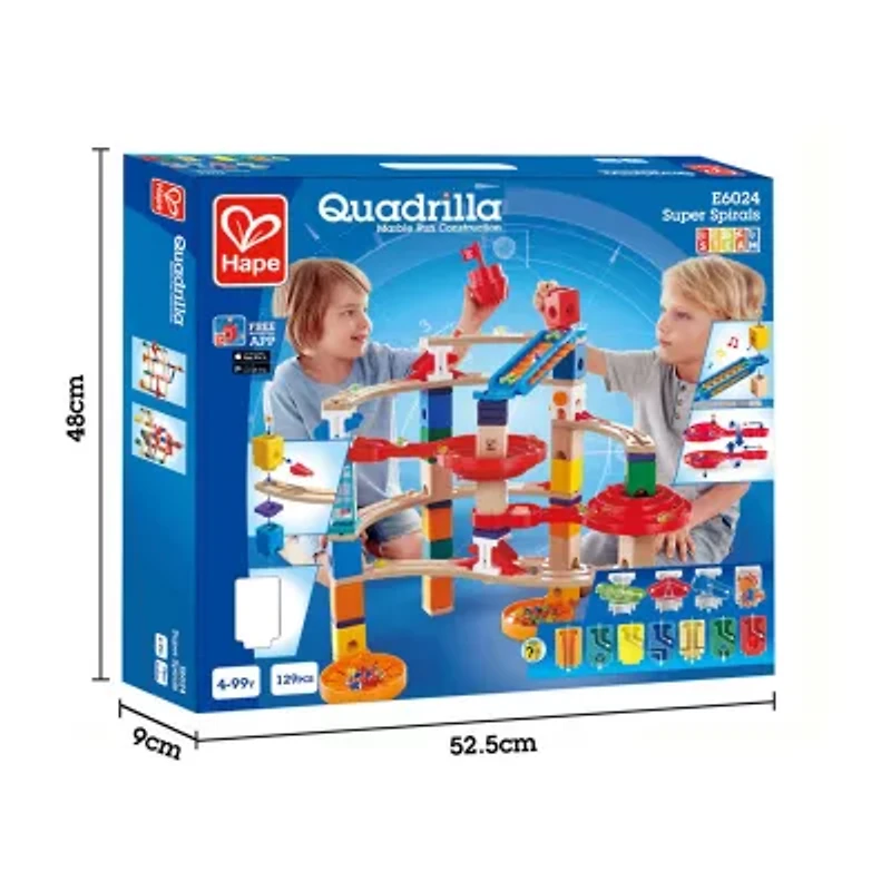 Hape Marble Run: Super Spiral Building Set