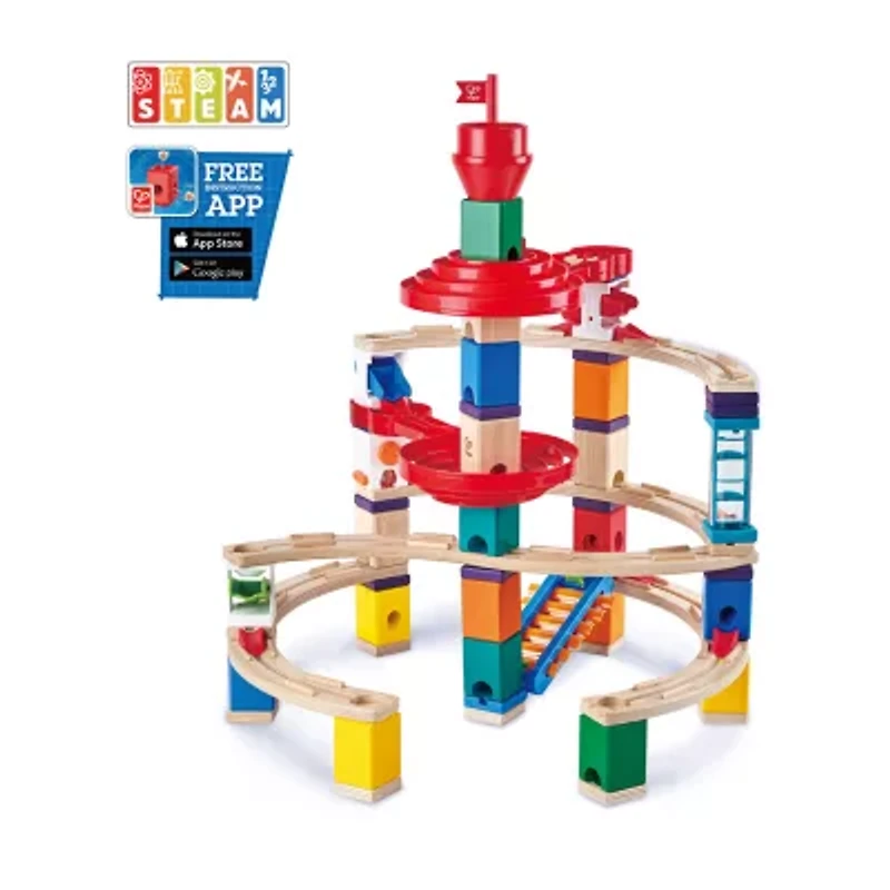 Hape Marble Run: Super Spiral Building Set