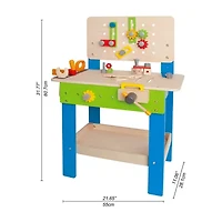 Hape Master Workbench - 35 Pcs Building Set