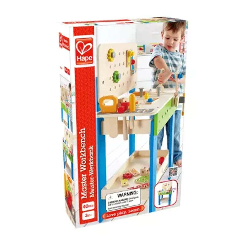 Hape Master Workbench - 35 Pcs Building Set