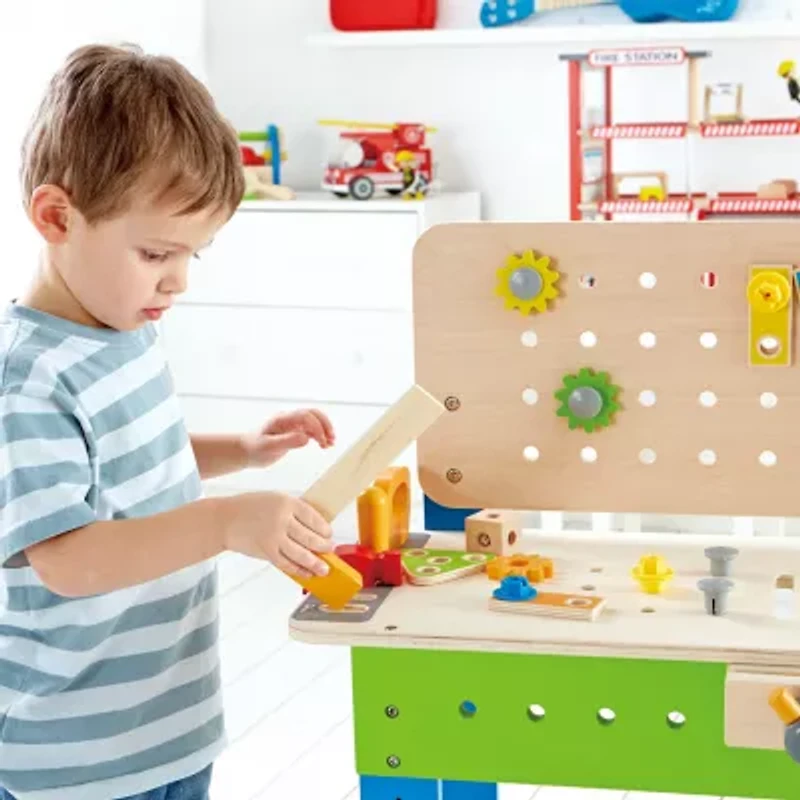 Hape Master Workbench - 35 Pcs Building Set