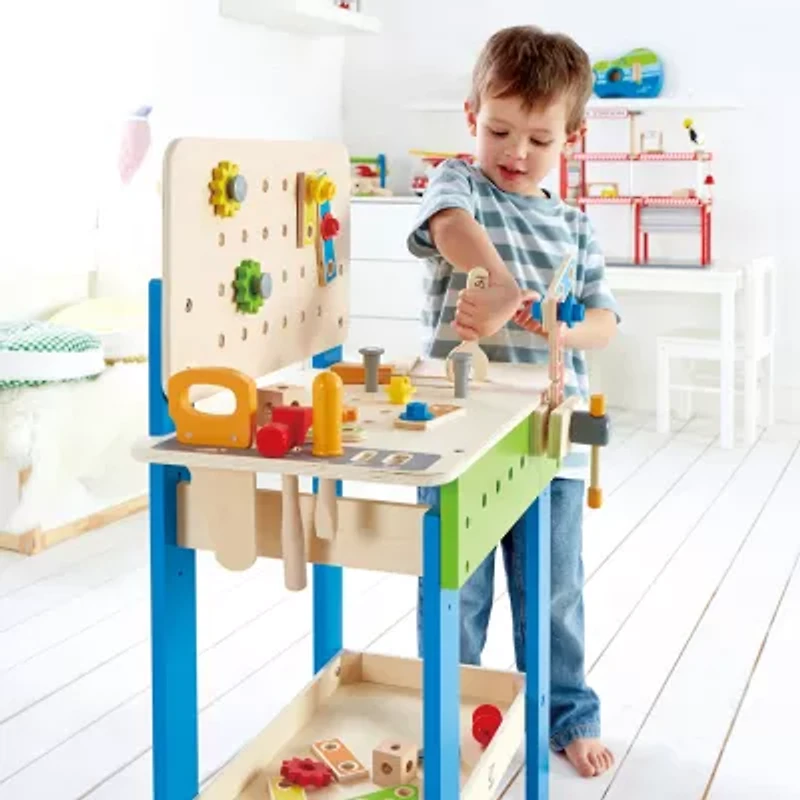 Hape Master Workbench - 35 Pcs Building Set
