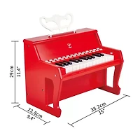 Hape Electronic Piano - Red Musical Instrument