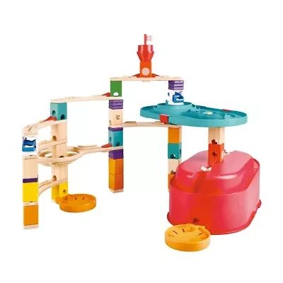 Hape Marble Run: Stack Track Bucket Building Set 10-pc.