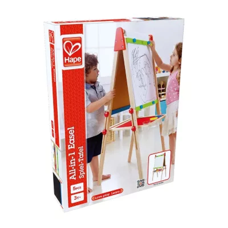 Hape All-In-One Easel 5-pc. Easel