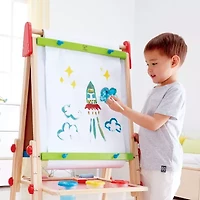 Hape All-In-One Easel 5-pc. Easel