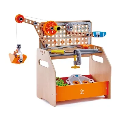 Hape Discovery Scientific Workbench Building Set 58-pc.