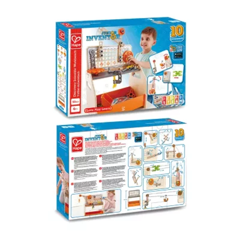 Hape Discovery Scientific Workbench Building Set