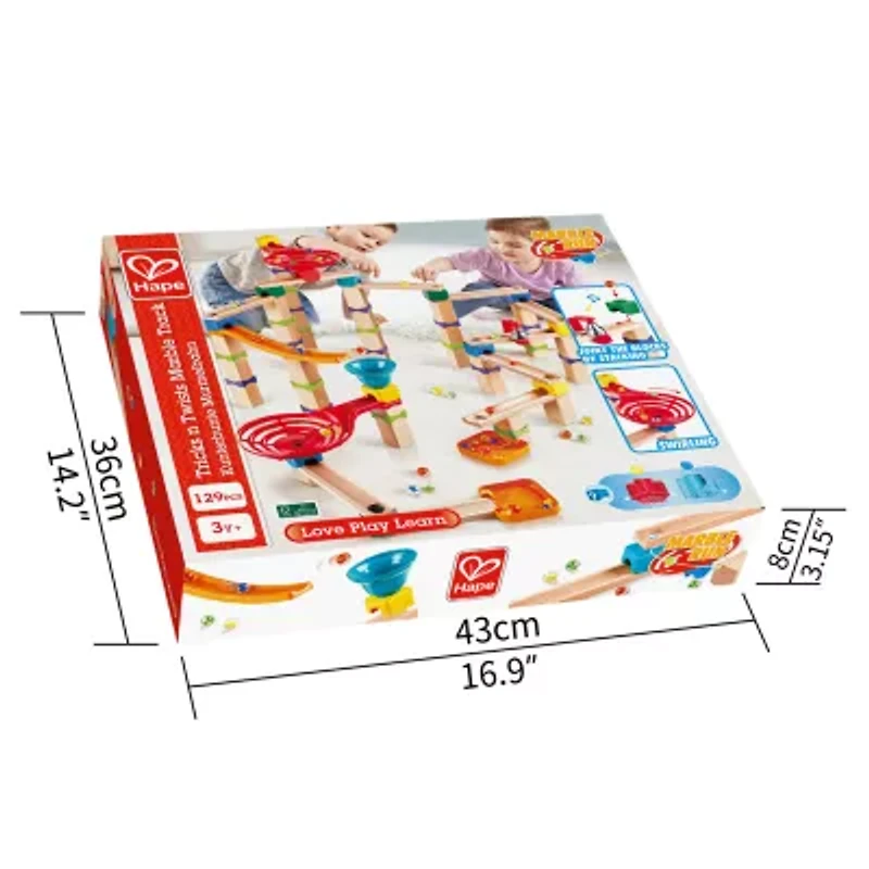 Hape Marble Run: Tricks N Twists Interactive Toy