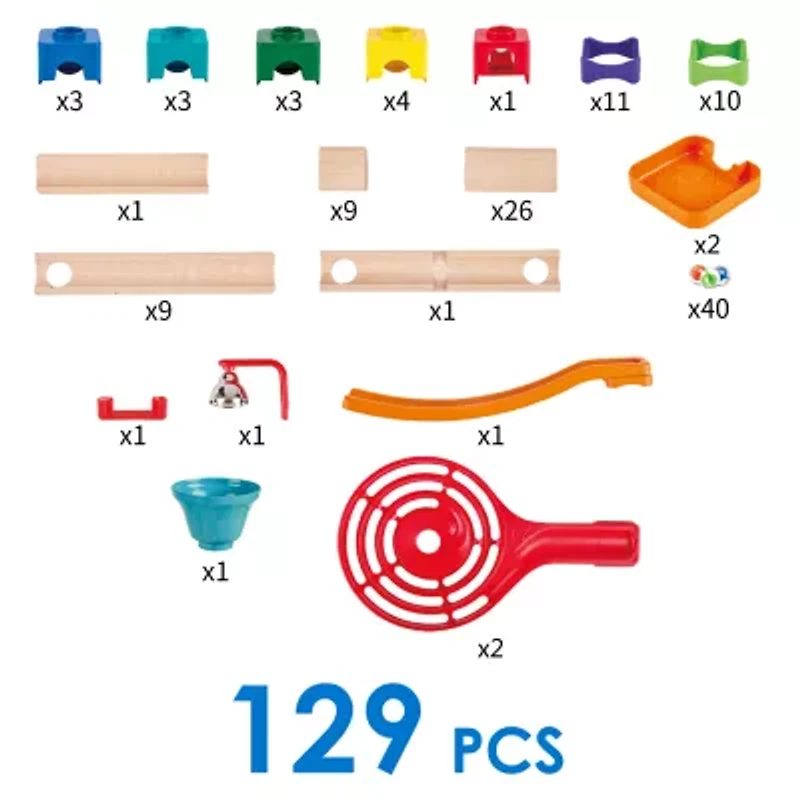 Hape Marble Run: Tricks N Twists Interactive Toy