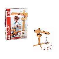 Hape Playscapes Crane Lift Playset Interactive Toy