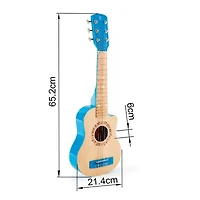 Hape First Musical Guitar: Blue Lagoon Musical Instrument
