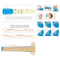 Hape First Musical Guitar: Blue Lagoon Musical Instrument