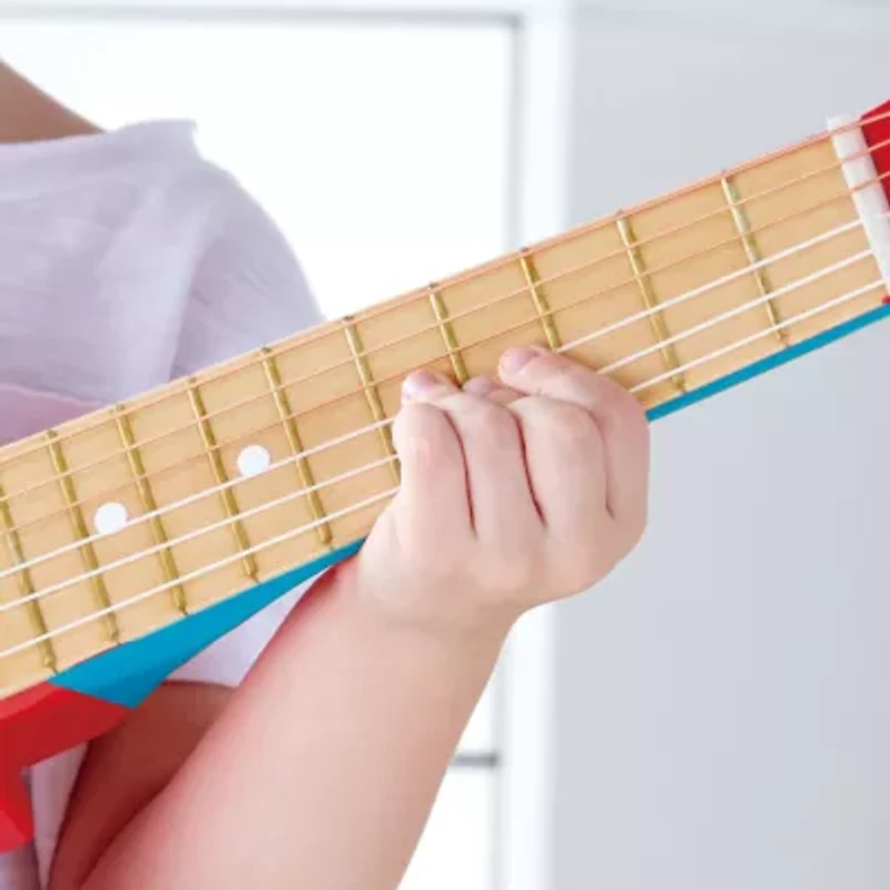 Hape First Musical Guitar: Blue Lagoon Musical Instrument