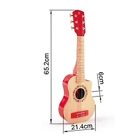 Hape First Musical Guitar: Red Flame Musical Instrument