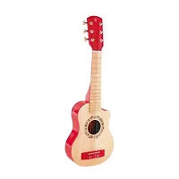Hape First Musical Guitar: Red Flame Musical Instrument