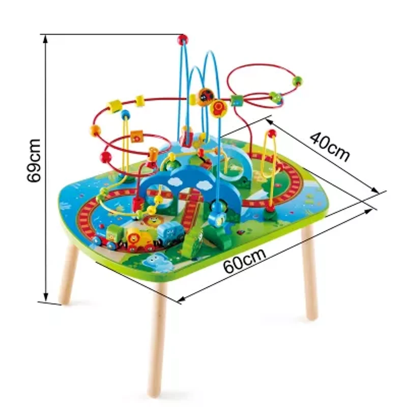 Hape Jungle Adventure Railway Table Interactive Toy