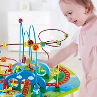 Hape Jungle Adventure Railway Table Interactive Toy