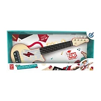Hape Learn With Lights Ukulele Red Musical Instrument